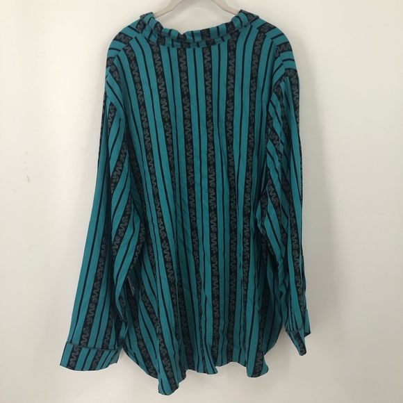 NWOT Disney’s 2X Haunted Mansion Pajamas torrid 0647 teal snake stripe challis - Picture 13 of 15
